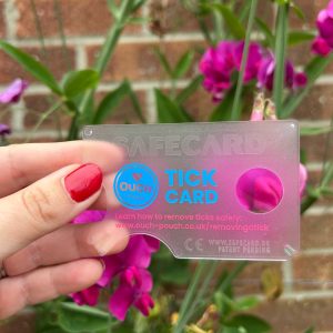 Ouch Pouch Tick Card